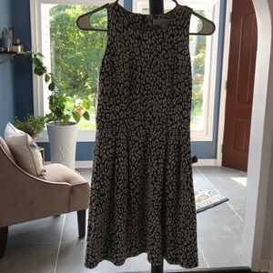 Black and white dress